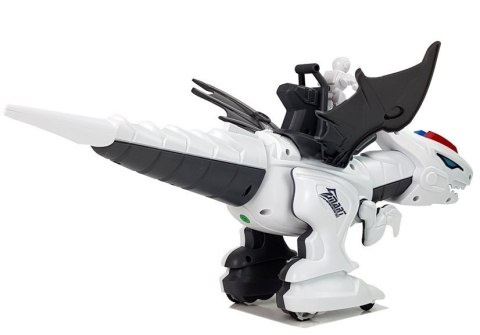 Dinozaur Tyranozaur Robot Interaktywny Zdalnie Sterowany K18 Programowanie Biały Dinozaur Tyranozaur Robot Interaktywny Zdalnie Sterowany K18 Programowanie Biały