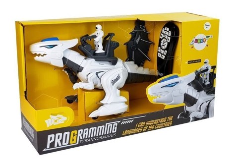 Dinozaur Tyranozaur Robot Interaktywny Zdalnie Sterowany K18 Programowanie Biały Dinozaur Tyranozaur Robot Interaktywny Zdalnie Sterowany K18 Programowanie Biały