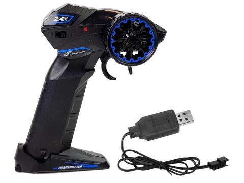 Motor Sportowy Ścigacz Zdalnie Sterowany 2.4G Zasięg 35 m Niebieski Motor Sportowy Ścigacz Zdalnie Sterowany 2.4G Zasięg 35 m Niebieski