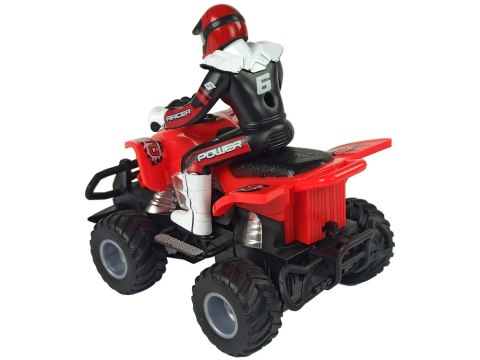 Quad Zdalnie Sterowany Czerwony 27 Mhz 1:16 Na Baterie Quad Zdalnie Sterowany Czerwony 27 Mhz 1:16 Na Baterie