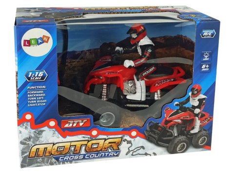 Quad Zdalnie Sterowany Czerwony 27 Mhz 1:16 Na Baterie Quad Zdalnie Sterowany Czerwony 27 Mhz 1:16 Na Baterie