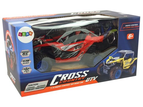 Terenowe Auto Cross Country Zdalnie Sterowane Pilot 27 MHz Czerwone Terenowe Auto Cross Country Zdalnie Sterowane Pilot 27 MHz Czerwone