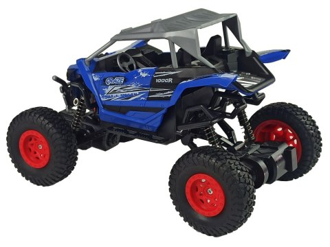 Terenowe Auto Off- Road Zdalnie Sterowane 2,4 GHz 1:16 Niebieskie Terenowe Auto Off- Road Zdalnie Sterowane 2,4 GHz 1:16 Niebieskie