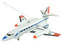 Zdalnie Sterowany Samolot Pasażerski Światła 40 Mhz Pilot Zdalnie Sterowany Samolot Pasażerski Światła 40 Mhz Pilot