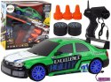 Autko Sportowe Zdalnie Sterowane R/C 1:24 Zielone Wymienne Koła Autko Sportowe Zdalnie Sterowane R/C 1:24 Zielone Wymienne Koła