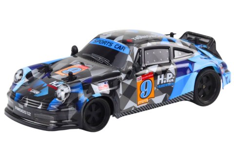 Autko Zdalnie Sterowane RC 1:18 Gumowe Koła Drift Niebieski Autko Zdalnie Sterowane RC 1:18 Gumowe Koła Drift Niebieski
