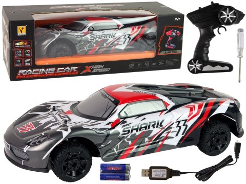 Auto Sportowe R/C 1:8 Szary Biały Auto Sportowe R/C 1:8 Szary Biały