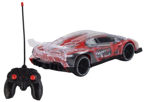 Auto Sportowe Zdalnie Sterowane RC Skala 1:16 Światła Czerwone Auto Sportowe Zdalnie Sterowane RC Skala 1:16 Światła Czerwone