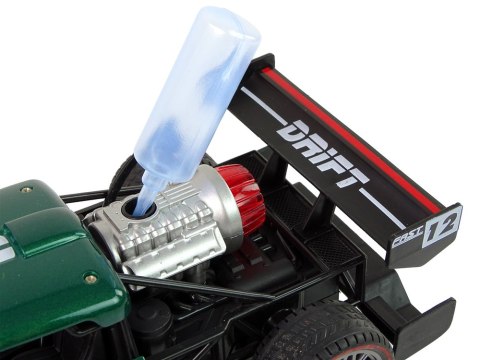 Auto Zdalnie Sterowane Sportowe R/C 1:16 Zielone Para Wodna Auto Zdalnie Sterowane Sportowe R/C 1:16 Zielone Para Wodna