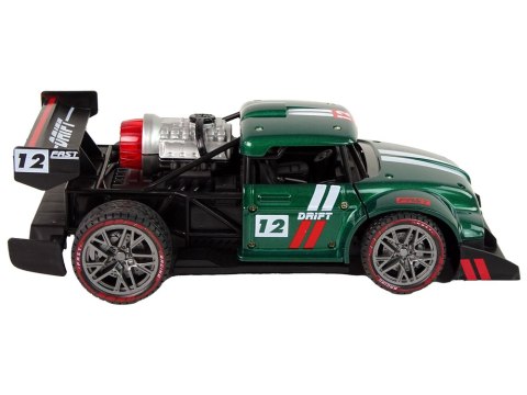 Auto Zdalnie Sterowane Sportowe R/C 1:16 Zielone Para Wodna Auto Zdalnie Sterowane Sportowe R/C 1:16 Zielone Para Wodna