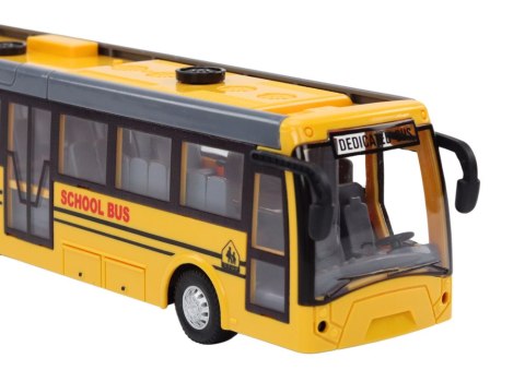 Autobus Szkolny Bus Zdalnie Sterowany Przegubowy RC 1:32 Żółty Autobus Szkolny Bus Zdalnie Sterowany Przegubowy RC 1:32 Żółty