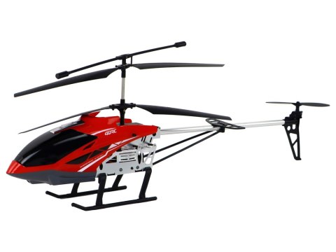 Helikopter RC Śmigłowiec Zdalnie Sterowany Na Pilot 70 cm Czerwony Helikopter RC Śmigłowiec Zdalnie Sterowany Na Pilot 70 cm Czerwony