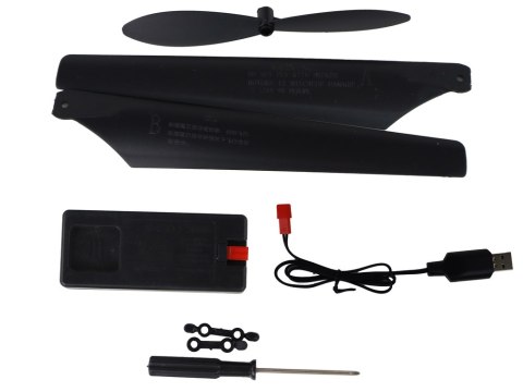 Helikopter RC Śmigłowiec Zdalnie Sterowany Na Pilot 70 cm Czerwony Helikopter RC Śmigłowiec Zdalnie Sterowany Na Pilot 70 cm Czerwony