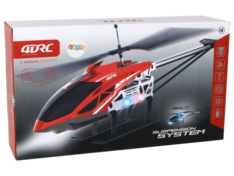 Helikopter RC Śmigłowiec Zdalnie Sterowany Na Pilot 70 cm Czerwony Helikopter RC Śmigłowiec Zdalnie Sterowany Na Pilot 70 cm Czerwony
