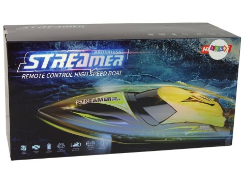 Motorówka R/C 2,4G Czerwona 35 KM/H Motorówka R/C 2,4G Czerwona 35 KM/H