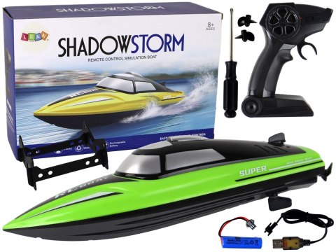 Motorówka R/C 2,4G Zielona Motorówka R/C 2,4G Zielona