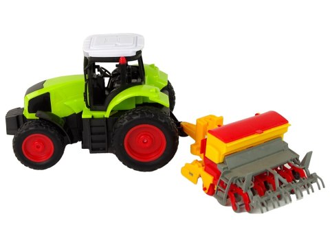 Pojazd Rolniczy Traktor Z Prasą R/C 1:16 Zielony Pojazd Rolniczy Traktor Z Prasą R/C 1:16 Zielony