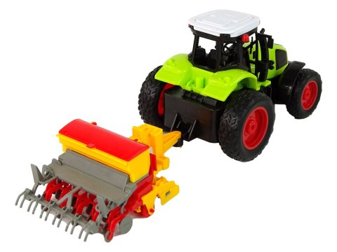 Pojazd Rolniczy Traktor Z Prasą R/C 1:16 Zielony Pojazd Rolniczy Traktor Z Prasą R/C 1:16 Zielony