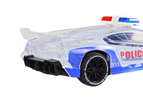 Policyjne Auto Sportowe Zdalnie Sterowane RC Skala 1:16 Światła Policyjne Auto Sportowe Zdalnie Sterowane RC Skala 1:16 Światła
