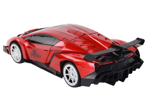 Samochód- Robot Transformacja R/C 1:10 Czerwony Sterowanie Gestami Samochód- Robot Transformacja R/C 1:10 Czerwony Sterowanie Gestami