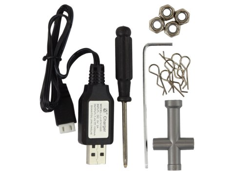 Samochód Terenowy Rabbits RC Napęd Na 4 Koła Żółty 2.4G Samochód Terenowy Rabbits RC Napęd Na 4 Koła Żółty 2.4G