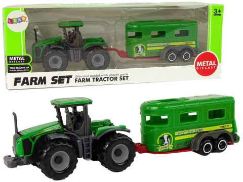 Traktor z Przyczepą Zielony Traktor z Przyczepą Zielony