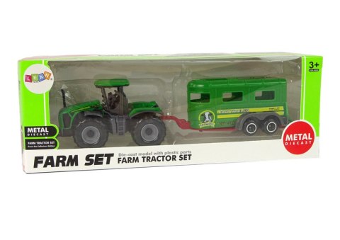 Traktor z Przyczepą Zielony Traktor z Przyczepą Zielony