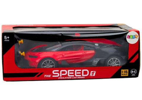 Zdalnie Sterowane Sportowe Auto Czerwone 1:16 RC Samochód Zdalnie Sterowane Sportowe Auto Czerwone 1:16 RC Samochód
