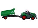 Zdalnie Sterowany Ciągnik Traktor R/C z Przyczepą 1:24 Światła Zielony Zdalnie Sterowany Ciągnik Traktor R/C z Przyczepą 1:24 Światła Zielony