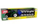 Zielony Traktor z Pługiem Farma Zielony Traktor z Pługiem Farma