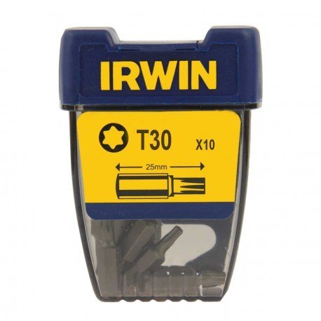GROT, BIT, KOŃCÓWKA TYPU TORX 1/4' 25MM 10 SZT. T30 GROT, BIT, KOŃCÓWKA TYPU TORX 1/4' 25MM 10 SZT. T30