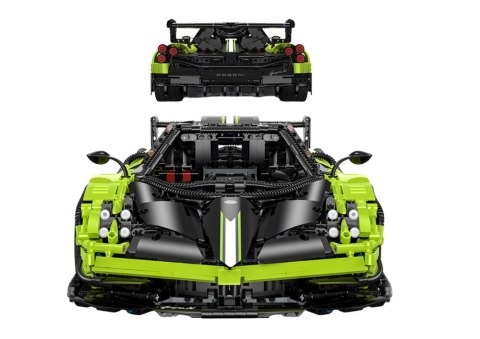Klocki Konstrukcyjne Auto RC Rastar 1:8 Pagani Huyara BC Zielone 2896 Elementów Klocki Konstrukcyjne Auto RC Rastar 1:8 Pagani Huyara BC Zielone 2896 Elementów