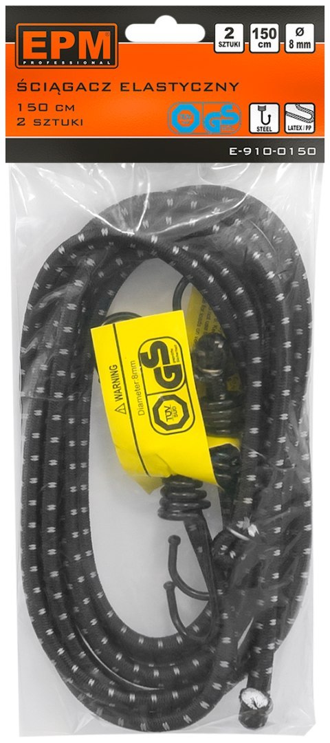 ŚCIĄG UNIWERSALNY ELASTYCZNY 8MM*150CM ŚCIĄG UNIWERSALNY ELASTYCZNY 8MM*150CM