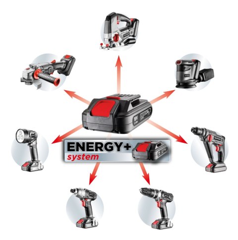 SZLIFIERKA KĄTOWA AKU. ENERGY+ 18V LI-ION BEZ AKU. 115MM SZLIFIERKA KĄTOWA AKU. ENERGY+ 18V LI-ION BEZ AKU. 115MM
