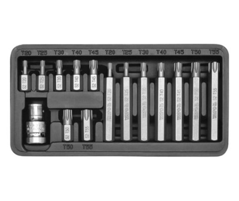 KOMPLET KLUCZY SPECJALNYCH 15CZ TORX KOMPLET KLUCZY SPECJALNYCH 15CZ TORX