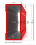 POZIOMICA MALOWANA WSKAŹNIK POZIOMU I PIONU 30CM POZIOMICA MALOWANA WSKAŹNIK POZIOMU I PIONU 30CM