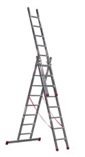 DRABINA TRZYELEMENTOWA 3X8 SZCZEBLI AK250.3 DRABINA TRZYELEMENTOWA 3X8 SZCZEBLI AK250.3