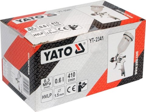 PISTOLET LAKIERNICZY HVLP 0.6L 1.5MM PISTOLET LAKIERNICZY HVLP 0.6L 1.5MM