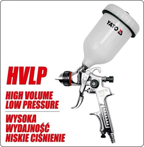 PISTOLET LAKIERNICZY HVLP 0.6L 1.5MM PISTOLET LAKIERNICZY HVLP 0.6L 1.5MM