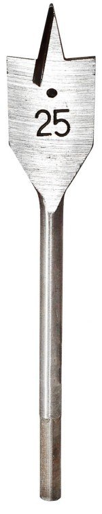 WIERTŁO ŁOPATKOWE DO DREWNA 25/150MM WIERTŁO ŁOPATKOWE DO DREWNA 25/150MM