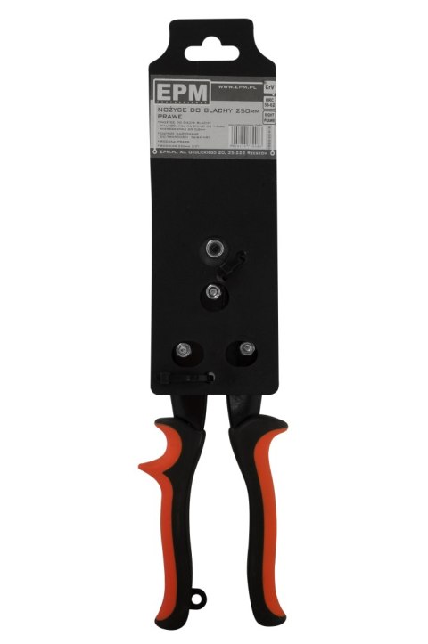 NOŻYCE DO BLACHY CR-V PRAWE 250 NOŻYCE DO BLACHY CR-V PRAWE 250