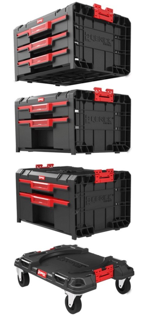ZESTAW QBRICK SYSTEM PRO DRAWER WORKSHOP SET 1, SZUFLADY ZESTAW QBRICK SYSTEM PRO DRAWER WORKSHOP SET 1, SZUFLADY
