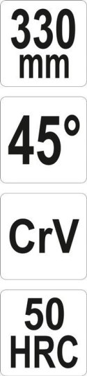 SZCZYPCE WYDŁUŻONE WYGIĘTE 45 STOPNI 2 PRZEGUBY 330MM SZCZYPCE WYDŁUŻONE WYGIĘTE 45 STOPNI 2 PRZEGUBY 330MM