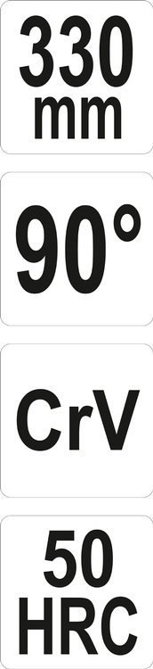 SZCZYPCE WYDŁUŻONE WYGIĘTE 90 STOPNI 2 PRZEGUBY 330MM SZCZYPCE WYDŁUŻONE WYGIĘTE 90 STOPNI 2 PRZEGUBY 330MM
