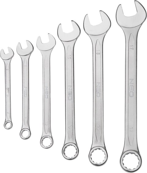 KOMPLET KLUCZY PŁASKO-OCZKOWYCH 6-32 MM 26 SZTUK KOMPLET KLUCZY PŁASKO-OCZKOWYCH 6-32 MM 26 SZTUK