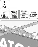 PILNIK OKRĄGŁY DO ŁAŃCUCHÓW 4.8MM 3 SZT. PILNIK OKRĄGŁY DO ŁAŃCUCHÓW 4.8MM 3 SZT.