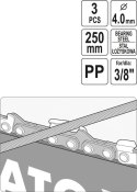 PROWADNIK Z PILNIKIEM DO OSTRZENIA ŁAŃCUCHÓW 4.0MM PROWADNIK Z PILNIKIEM DO OSTRZENIA ŁAŃCUCHÓW 4.0MM