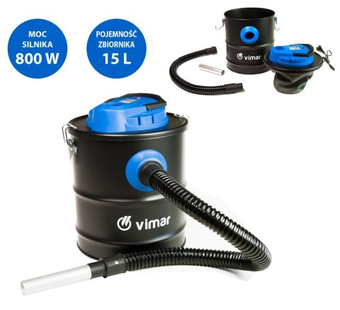ODKURZACZ DO KOMINKÓW 800 W , POJEMNOŚĆ 15L ODKURZACZ DO KOMINKÓW 800 W , POJEMNOŚĆ 15L