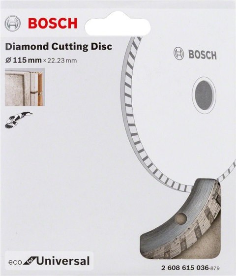 TARCZA DIAMENTOWA BUDOWLANA ECO TURBO 115MM TARCZA DIAMENTOWA BUDOWLANA ECO TURBO 115MM