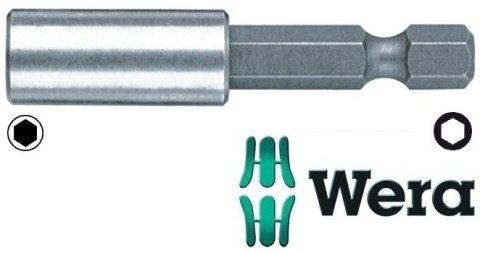 UCHWYT MAGNETYCZNY ZE STALI NIERDZEWNEJ DO BITÓW 1/4'' 50MM UCHWYT MAGNETYCZNY ZE STALI NIERDZEWNEJ DO BITÓW 1/4'' 50MM
